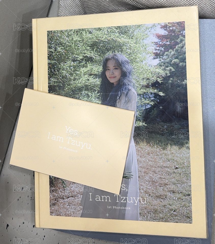 TWICE Yes I am Tzuyu 1st photobook黃版（無小卡）