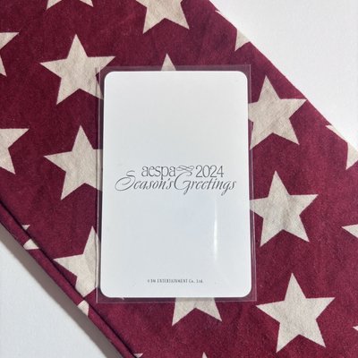 2024年曆 固配卡 自拍 冬 ⋆.˚⊹⁺