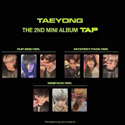 NCT127 泰容 專輯 SOLO 二輯 Flip zine ver.