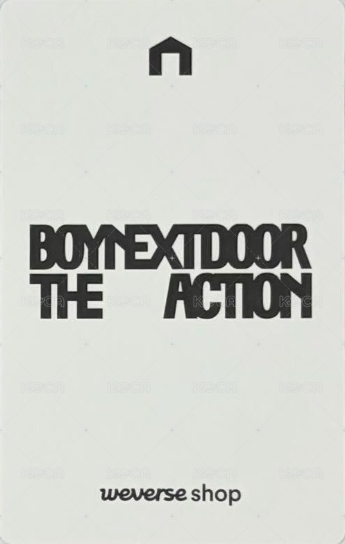 The Action wvs SG 特典卡  背面