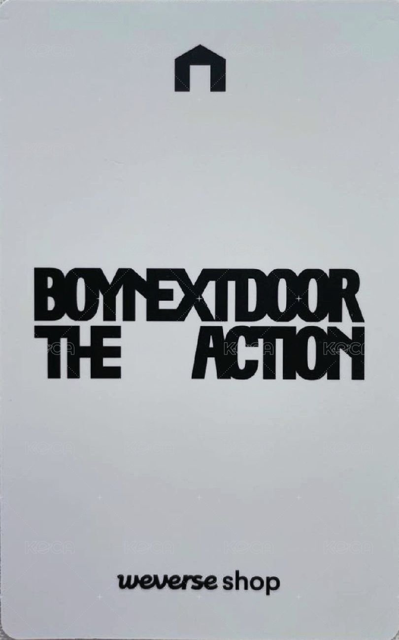 The Action wvs SG 特典卡  背面