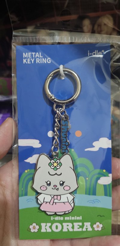 i-dle 展覽快閃店 ／舒華shuhua ／鑰匙圈吊飾