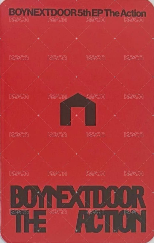 The Action oy 特典卡  背面