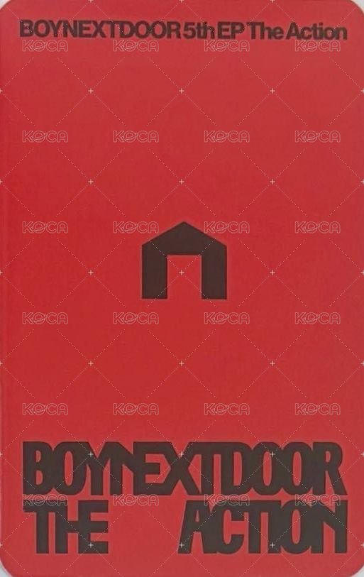 The Action oy 特典卡  背面