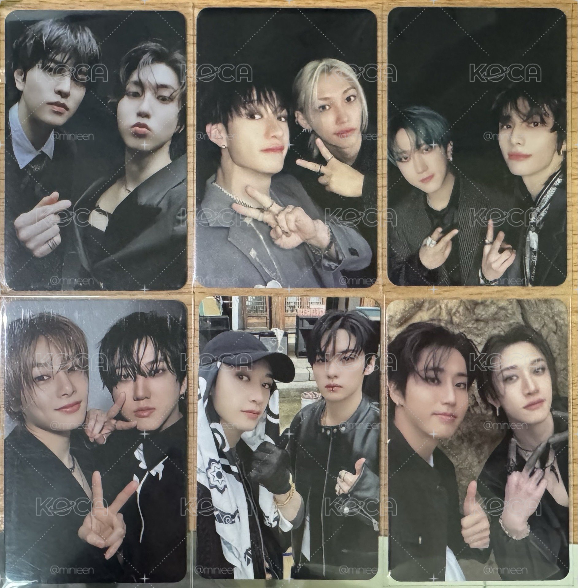 Stray kids 雙人卡
