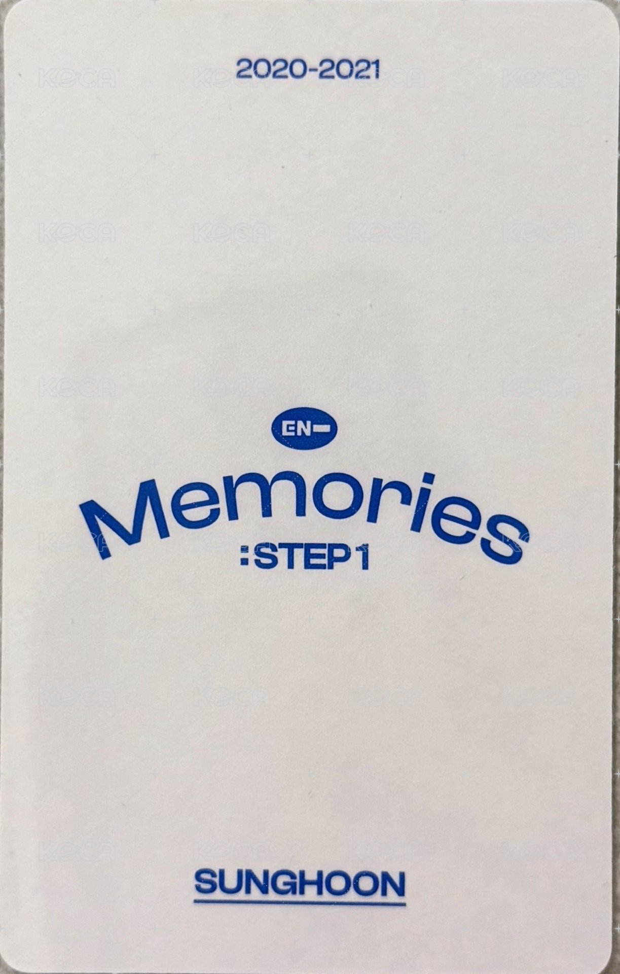 21回憶錄DVD 隨機卡  背面