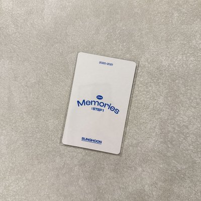 ENHYPEN 成訓 21回憶錄DVD版 小卡 