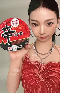 辛拉麵 代言卡 柚