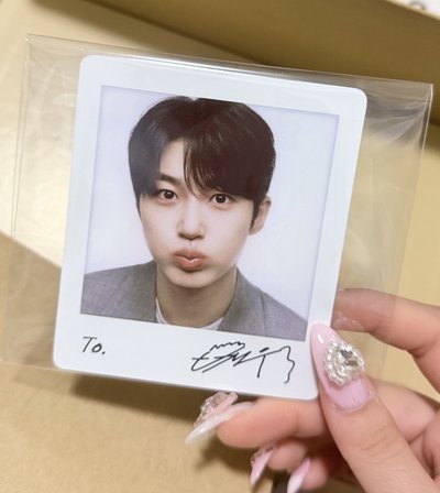 邊佑錫 泡麵拍立得