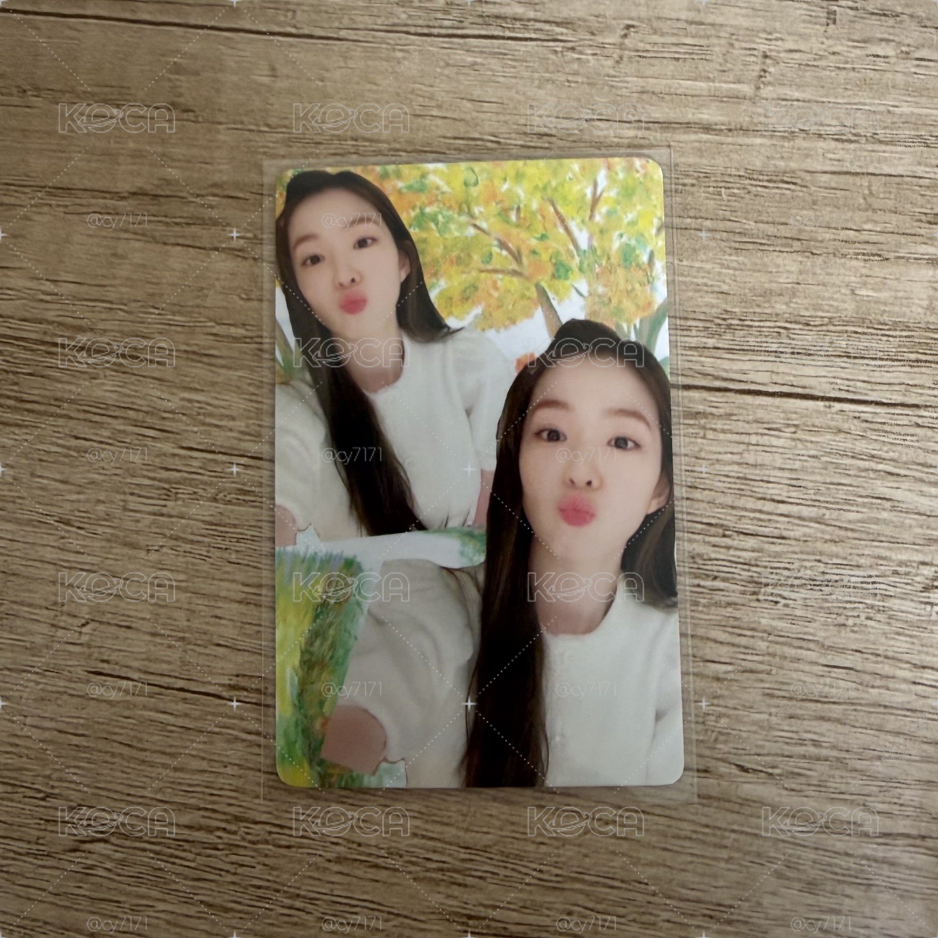 Red Velvet Irene一直娛2.0簽售卡