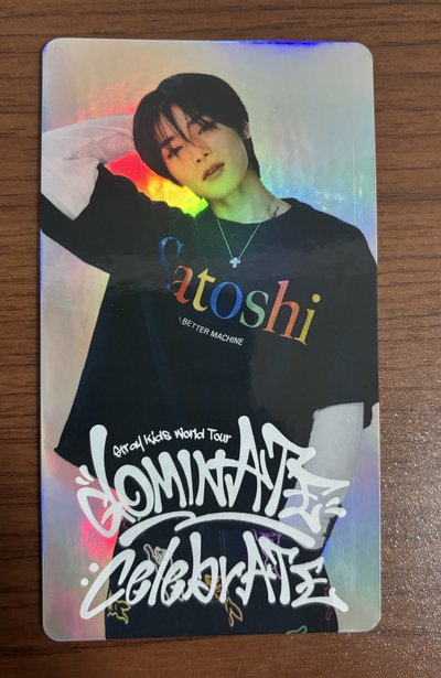 3rd 世巡安可快閃店 已拆卡包 I.N大卡