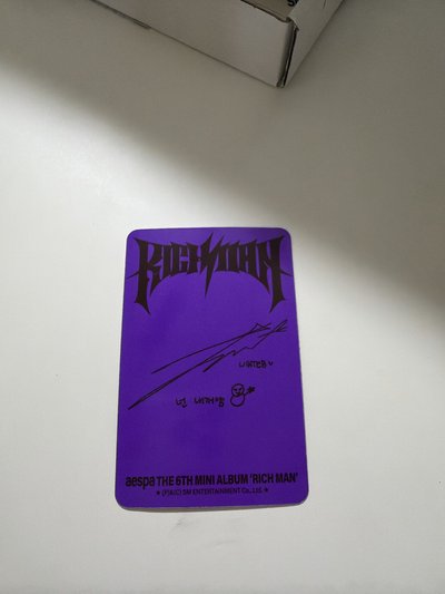 Rich man吉他專小卡！