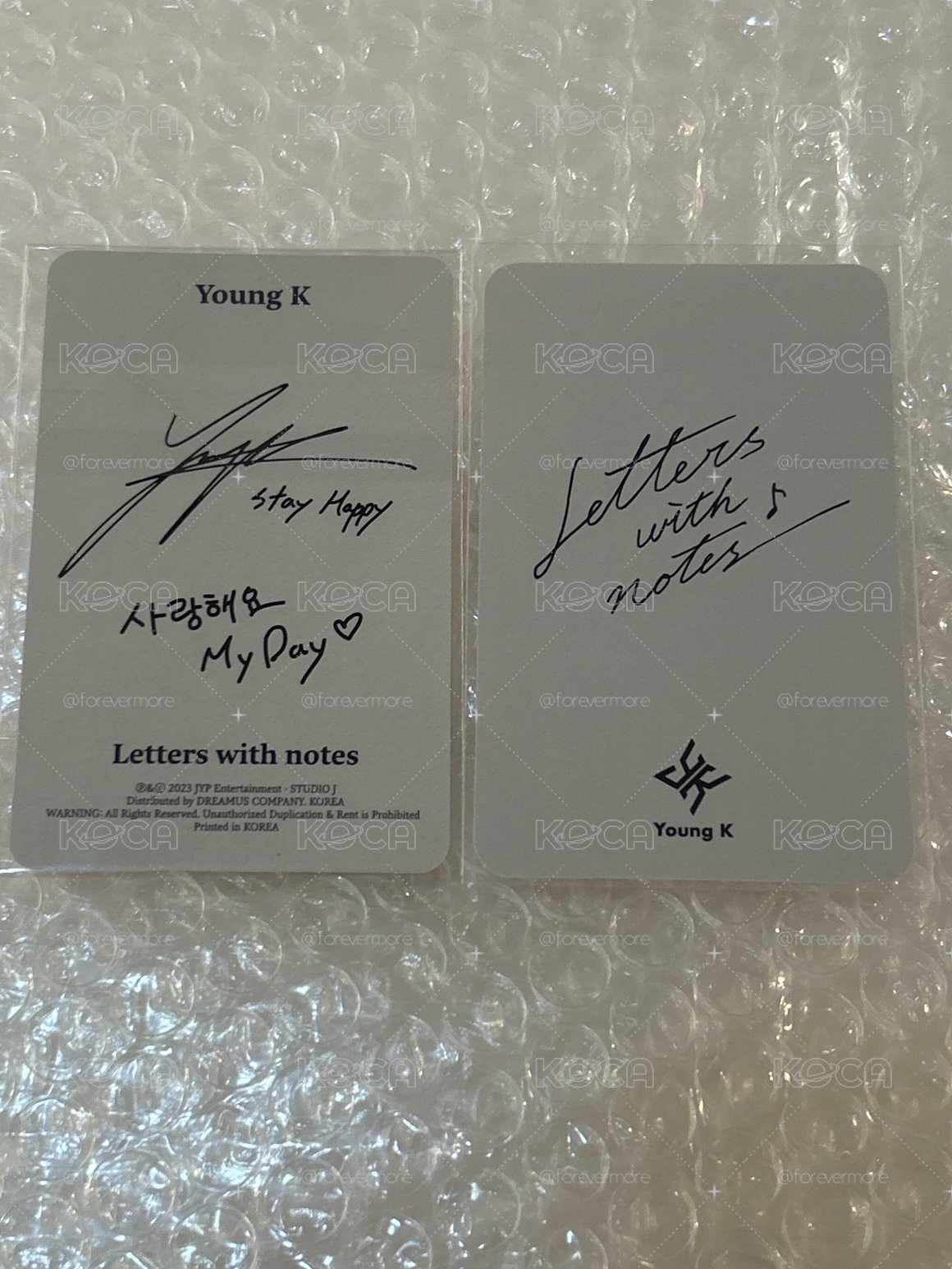 JYP特典
