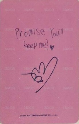 FAME ny 簽售卡 馬尼拉簽售 背面