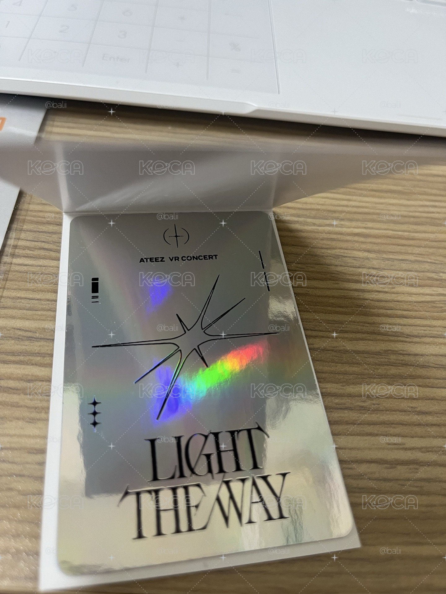 ATEEZ星化 LIGHT THE WAY 電影閃卡特典