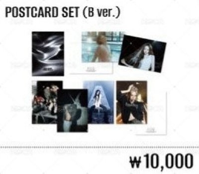 迷一快閃 明信片組 B ver.