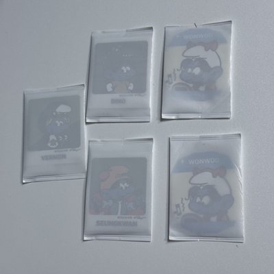 藍色小精靈貼紙-圓寛率燦