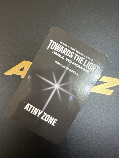 弘中 TOWARDS THE LIGHT 韓國末場 ATINY ZONE卡