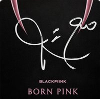 BORN PINK 簽名卡 美簽