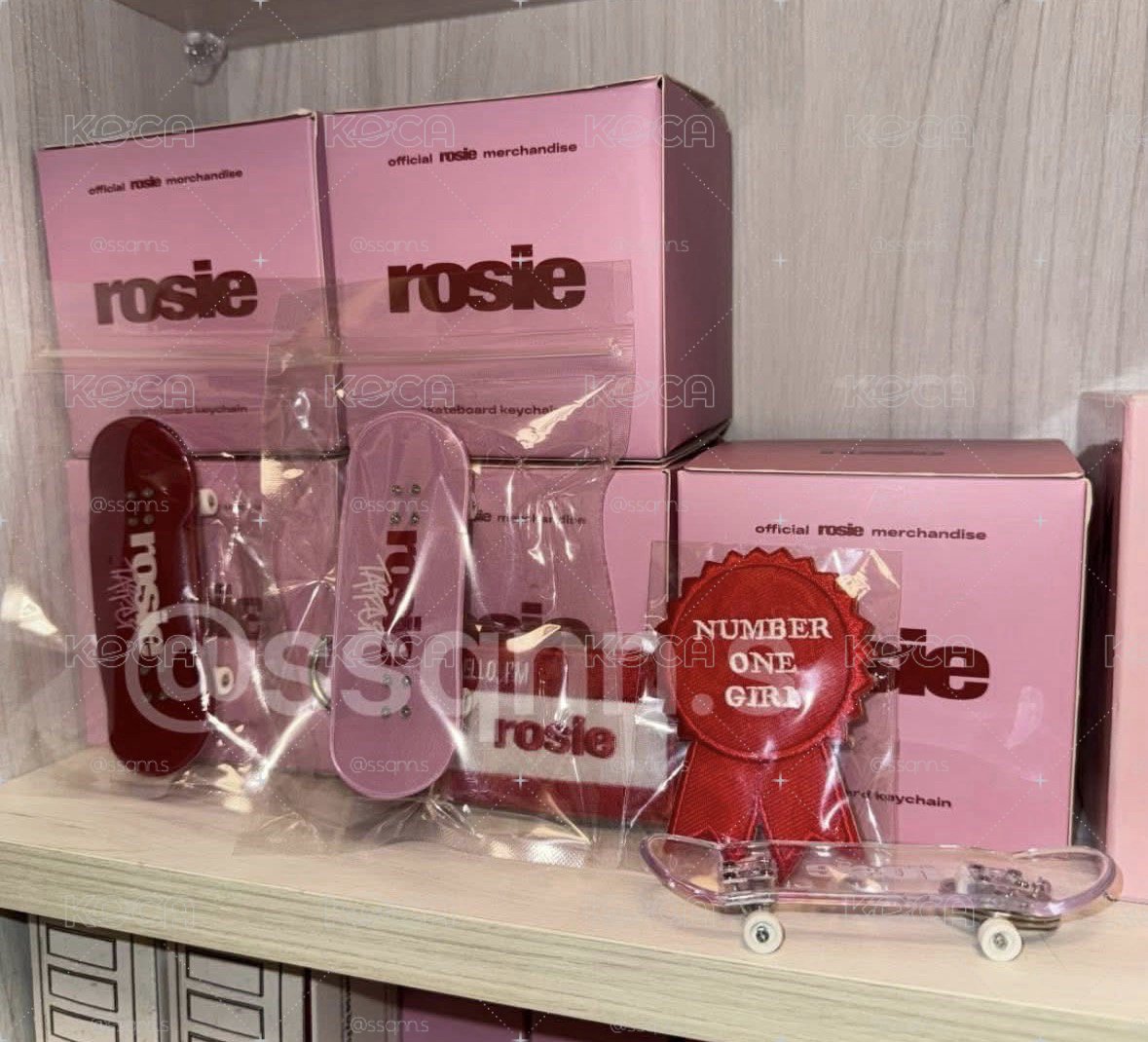 Rosie滑板台北限定全套