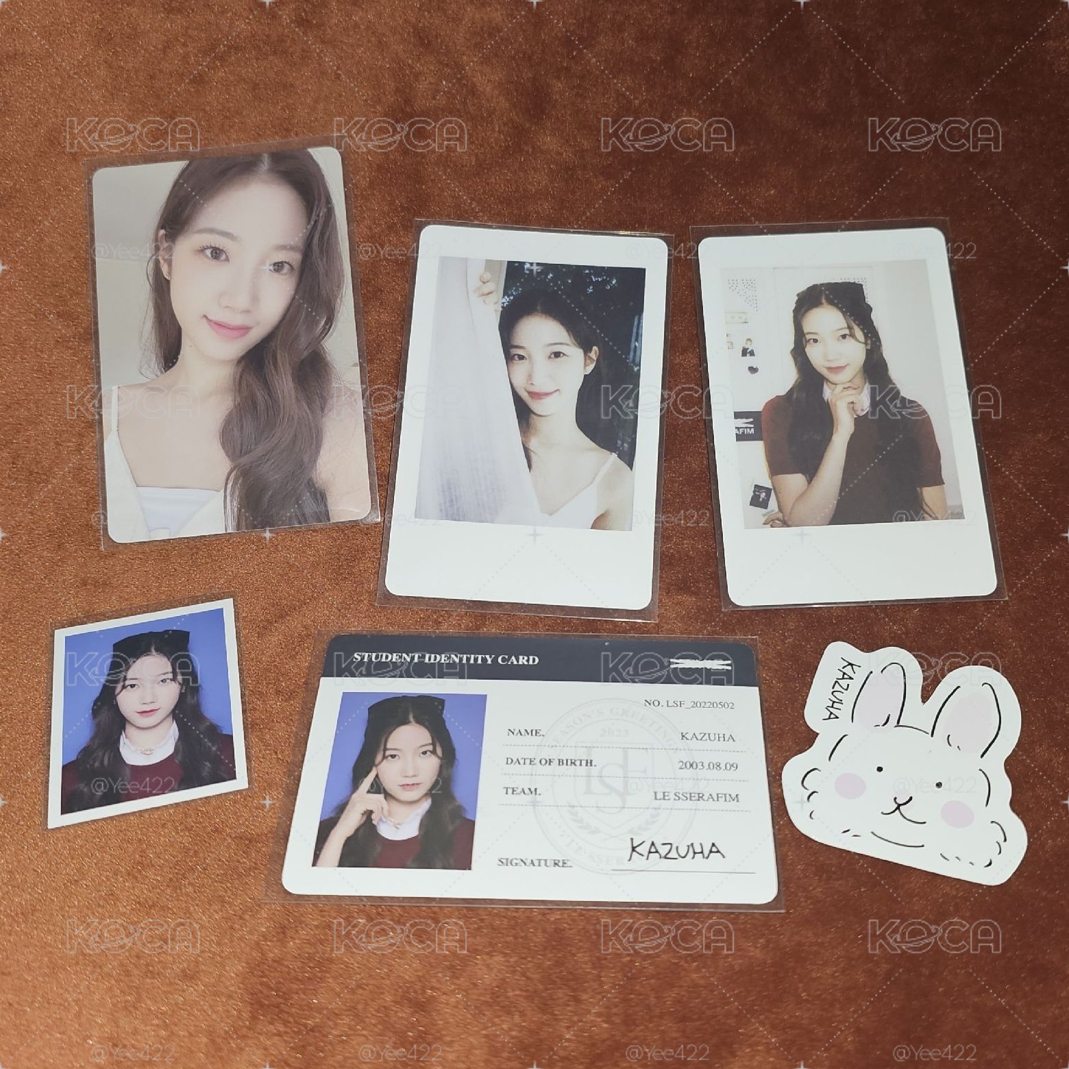 LE SSERAFIM 一葉 2023 season greetings 年曆set