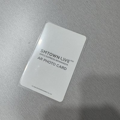 2022 SMCU express Kwangya 周邊卡 AR beyond live 小卡 仁俊