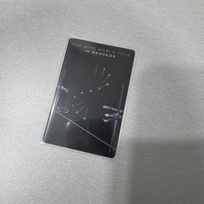 THE BOYZ ZENERATION 場限卡 Zeneration 曼谷限定小卡 周邊卡