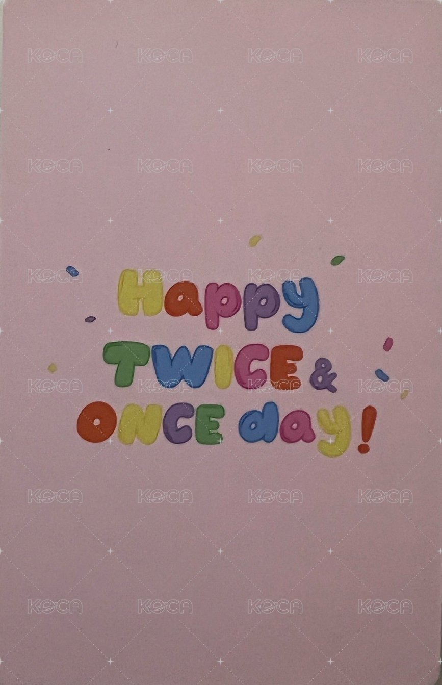 六週年 周邊卡  背面