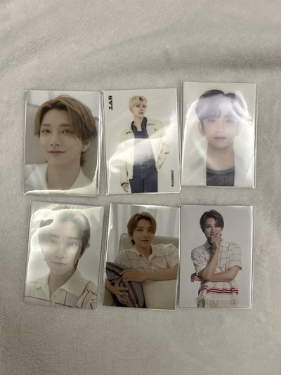 SEVENTEEN 知秀 日卡 日本隨機卡