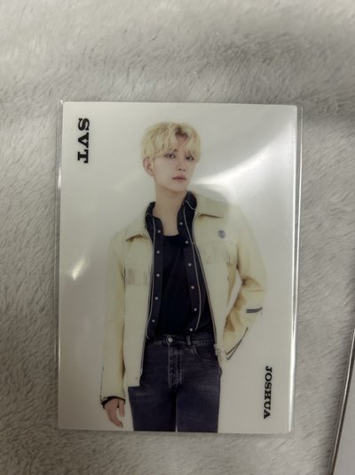 SEVENTEEN 知秀 日卡 日本隨機卡