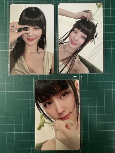 現貨 I-dle 泡泡摩奇 中文卡背