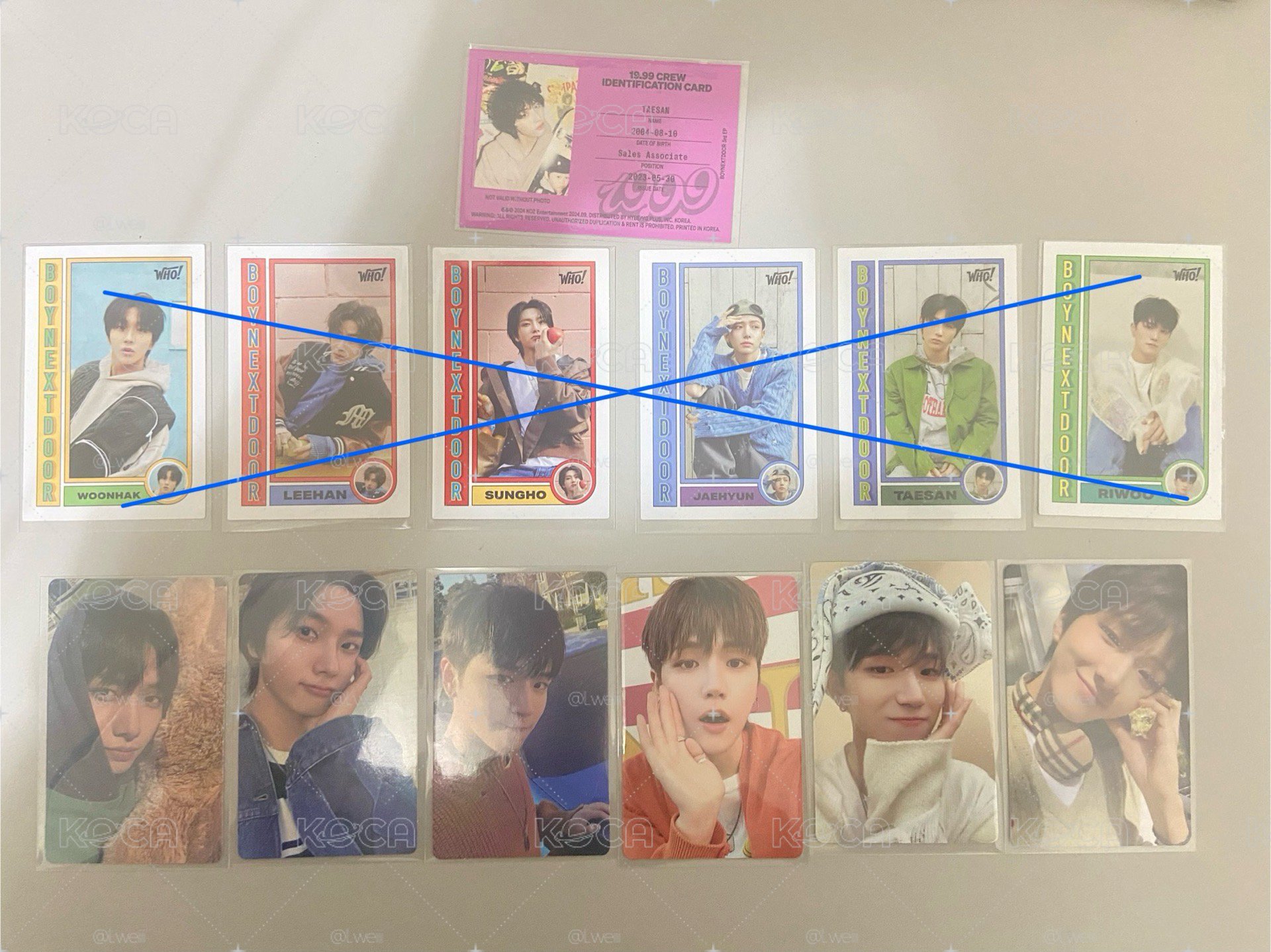 Boynextdoor專卡