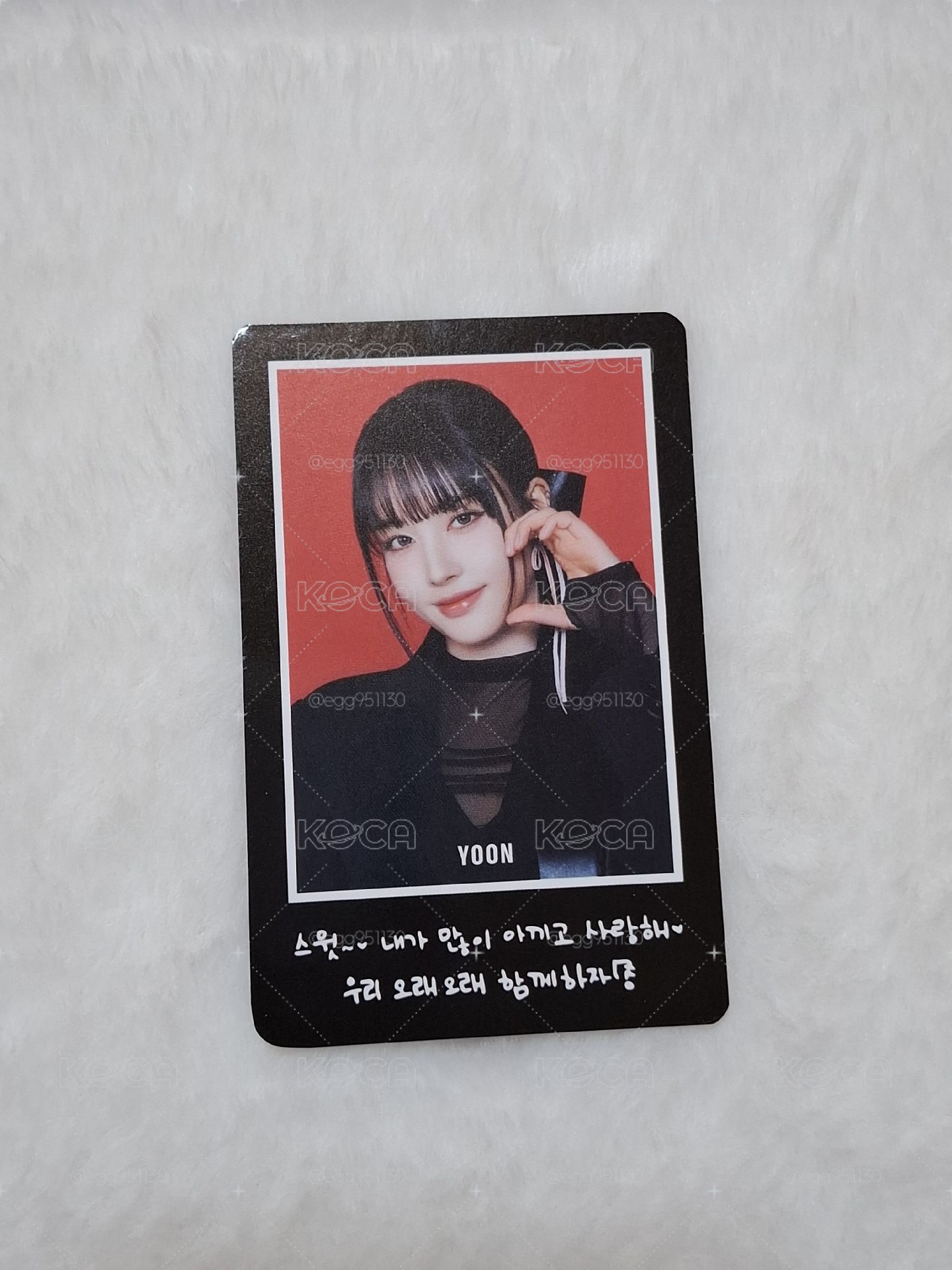 STAYC Yoon｜STAY TUNED 世巡 隨機卡