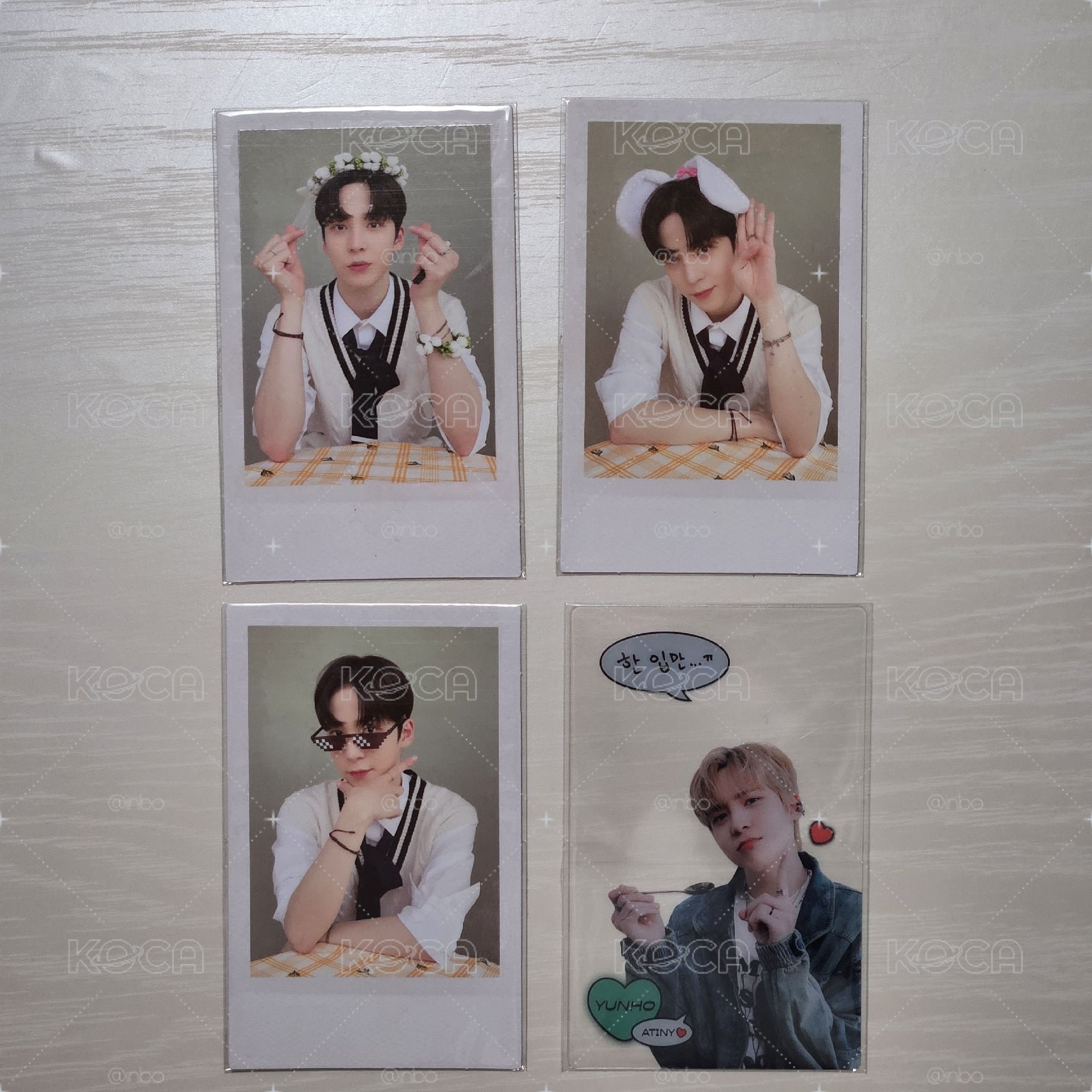 ATEEZ YUNHO 會員禮 續會禮小卡