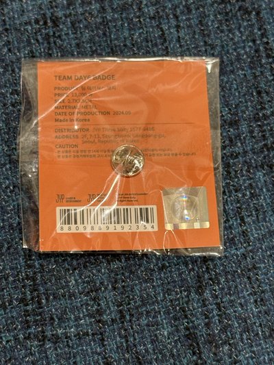 DAY6 徽章 MISSION NO.9