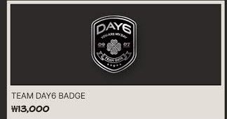 DAY6 徽章 MISSION NO.9