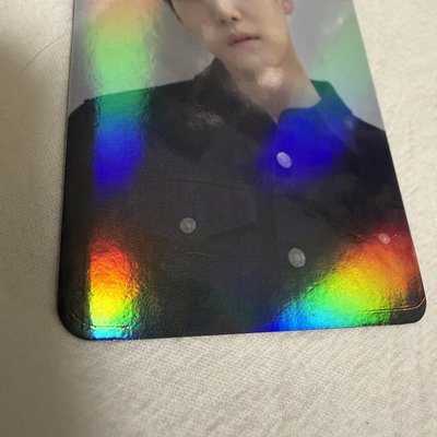 BTS LY轉 黑膠小卡（有明顯廠損