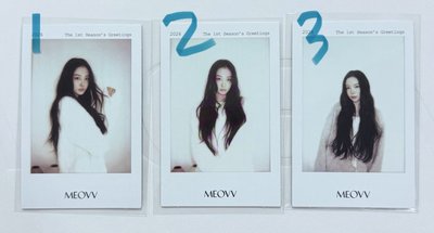 Meovv年曆 首批限量拍立得