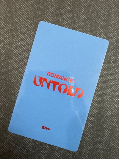 禎元 正二 CONCESSIO藍版 專輯卡 隨機卡A Ver.