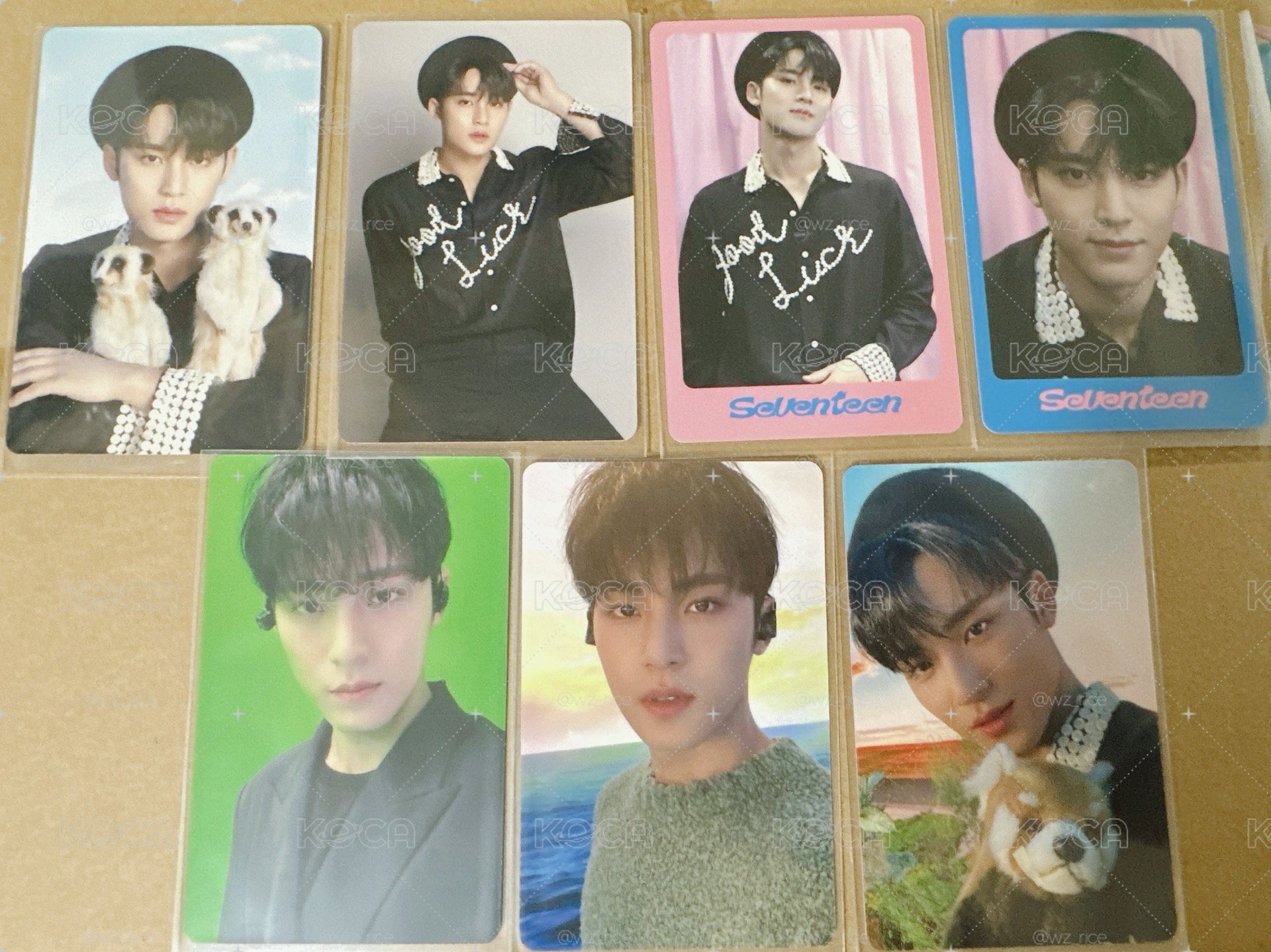 SEVENTEEN 2022 DICON 卡冊卡