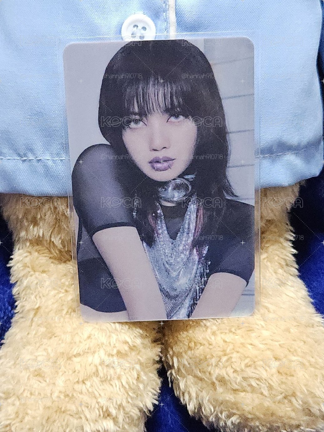 Blackpink Lisa 首爾幸運卡