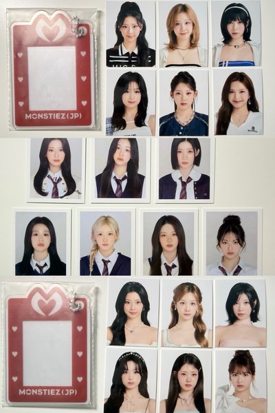 Babymonster 證件照 set 一週年證件照 日本會員 續會 證件照