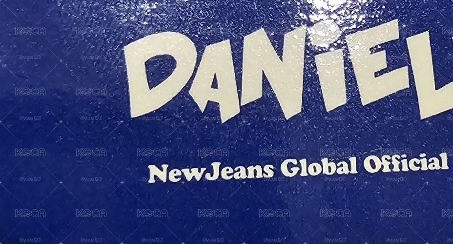 Newjeans 會員禮小卡