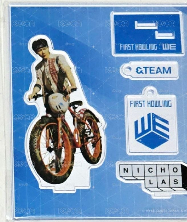Nico騎車立牌