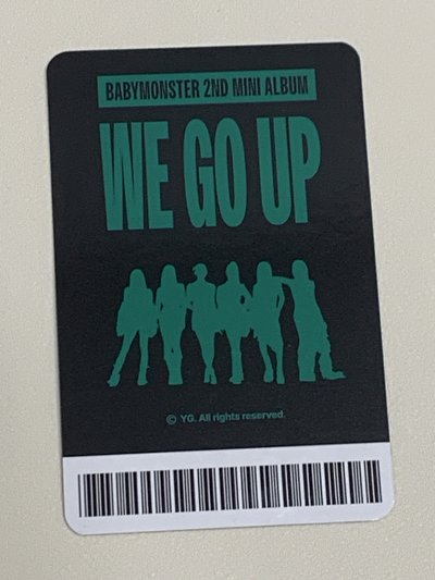 yg滿額角 卡背有損