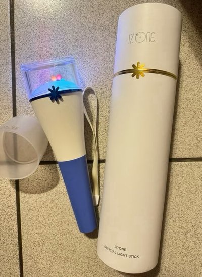 【現貨】izone Ive 應援棒 安兪真 應援色 官方 手燈套 手燈 馬蹄棒