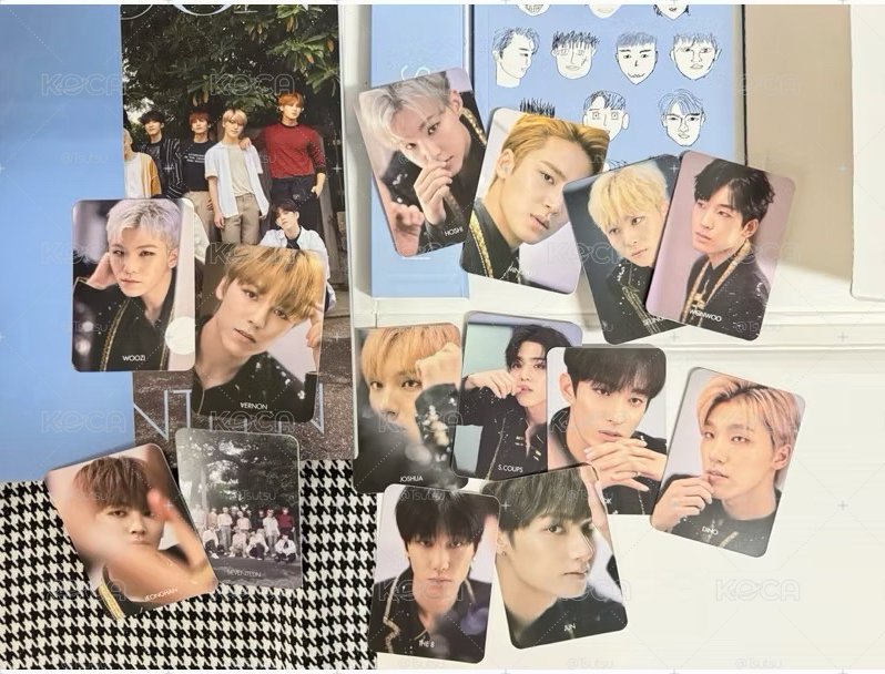 【整套含小卡】seventeen 2018 絕版 雜誌 DICON 