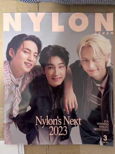 seventeen NULON 2023 3月 尼隆 雜誌 日本 封面 俊輝 圓佑 珉奎 佑輝 珉佑