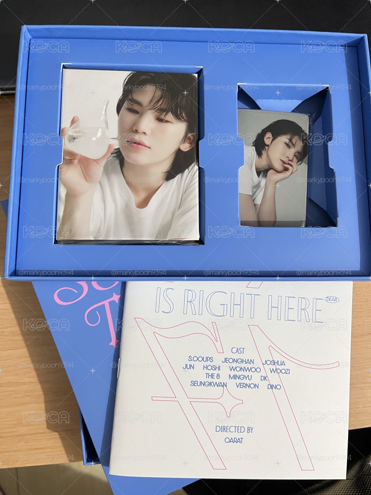 seventeen 精選專 克拉盤 woozi版空專