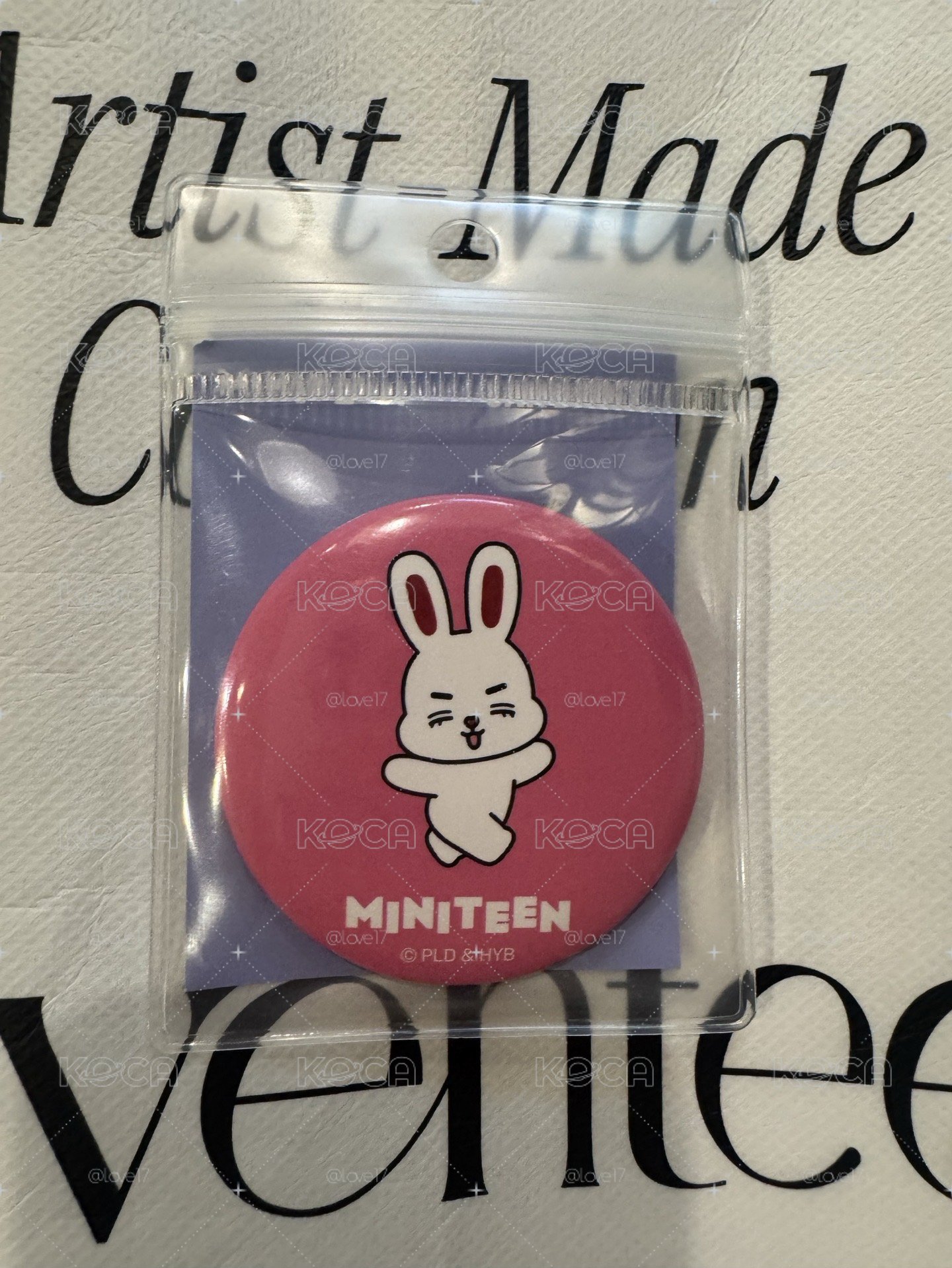 MINITEEN 胸章 徽章 哲秀一組